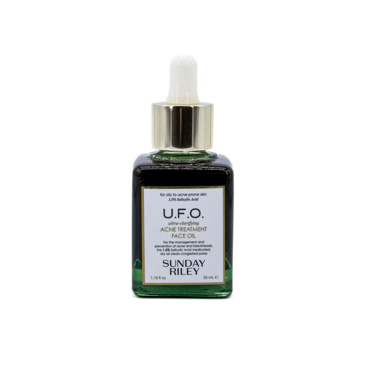 Sunday Riley U.F.O. Ultra-Clarifying Acne Treatment Face Oil 1.18oz - Missing Box