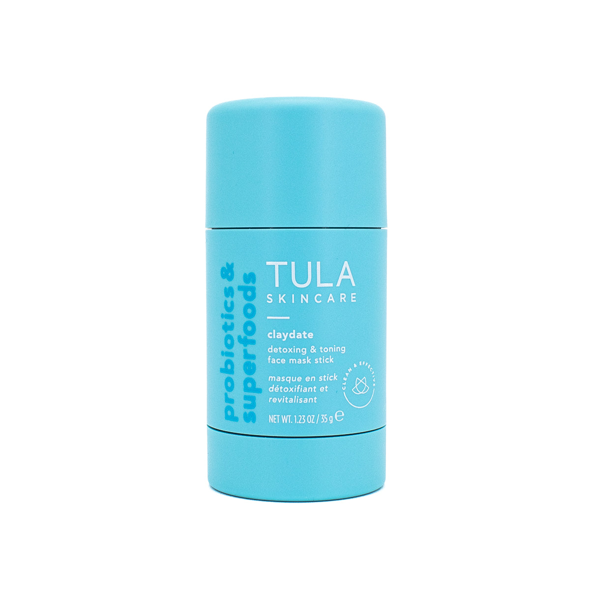 TULA Claydate Detoxing Toning Face Mask Stick 1.23oz - Imperfect Box