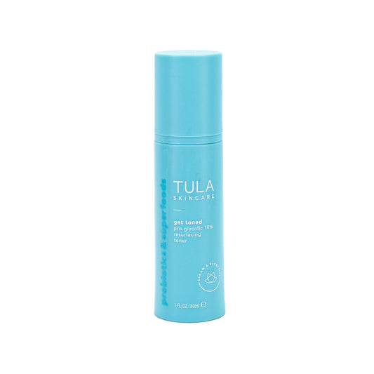 TULA Get Toned Pro-Glycolic 10 Resurfacing Toner 1oz - New