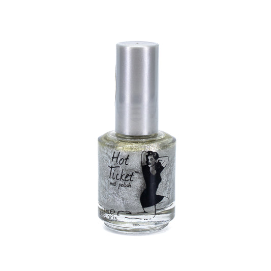 TheBalm Hot Ticket Nail Polish SILVER SPOON ME 0.5oz - Imperfect Container