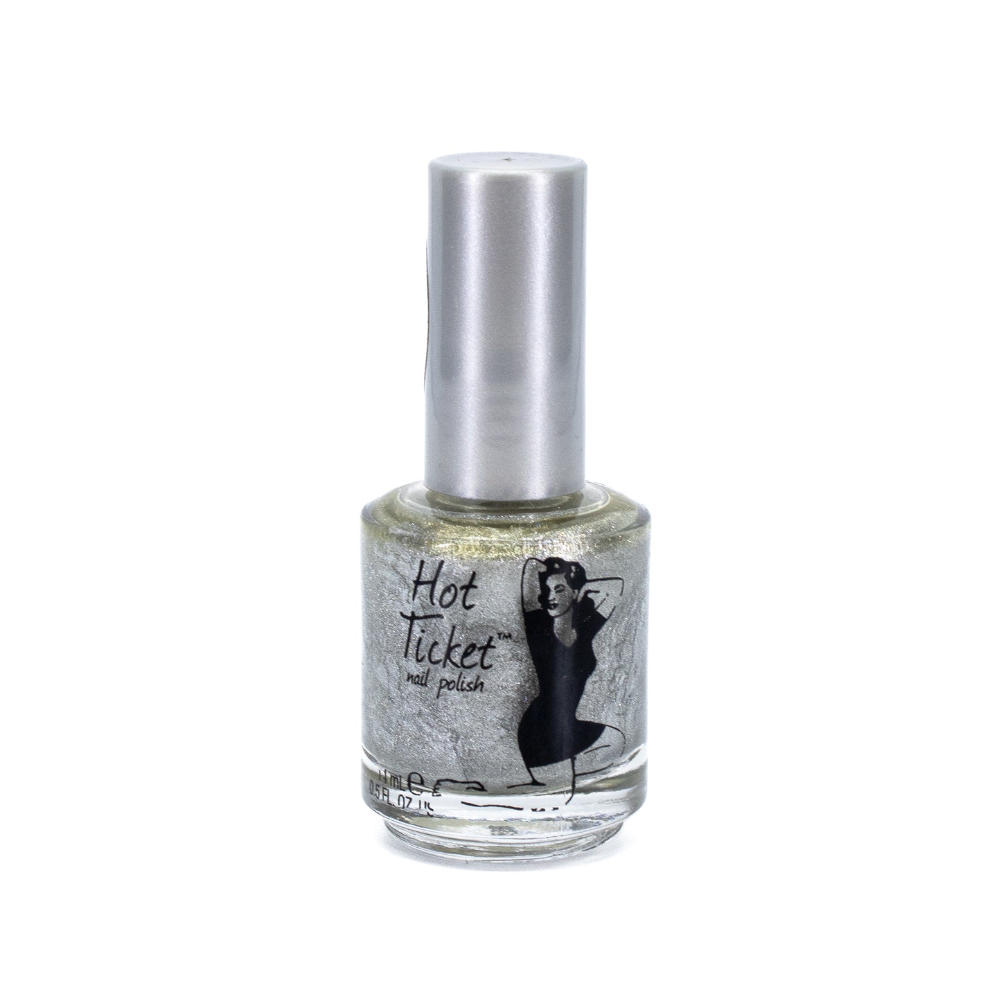 The Balm Hot Ticket Nail Polish SILVER SPOON ME 0.5oz - New