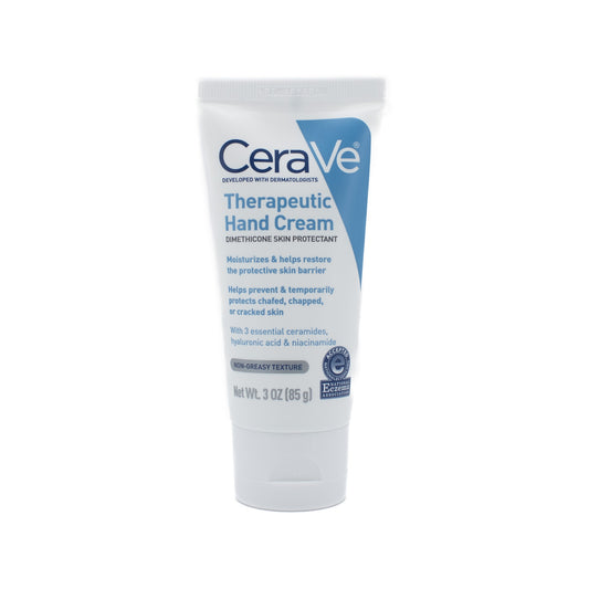 CeraVe Therapeutic Hand Cream Dimethicone 3oz - Small Amount Missing