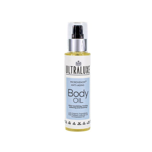 ULTRALUXE MicroVenom Anti-Aging Body Oil 4oz - New