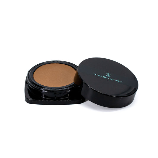 VICENT LONGO Water Canvas Creme-to-Powder Foundation HONEY PECAN 0.4oz - Imperfect Box