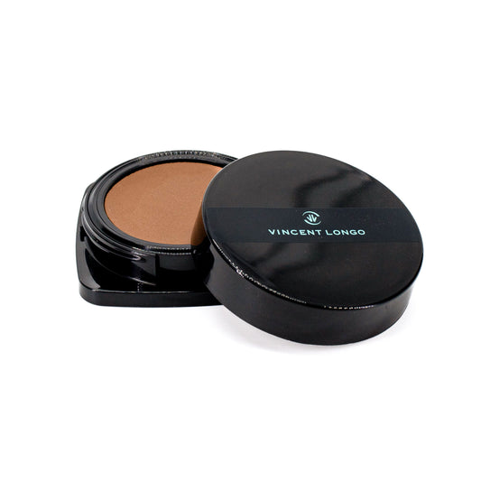 VINCENT LONGO Water Canvas Creme-to-Powder Foundation 15 SIENNA 0.4oz - Imperfect Box