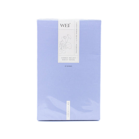 WEI Lotus Blossom Thirst Relief Sheet Mask 6 MASK - Imperfect Box