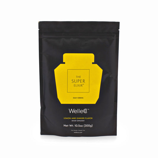 WelleCo The Super Elixir LEMON AND GINGER 10.5oz - Imperfect Box