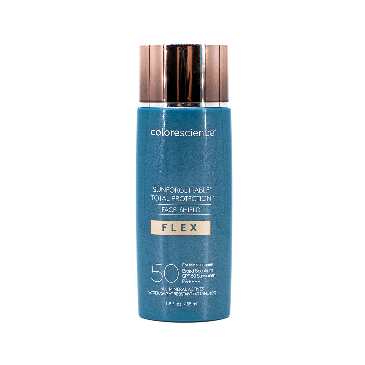 colorescience Sunforgettable Total Protection Face Shield Flex SPF 50 TAN 1.8oz - Small Amount Missing