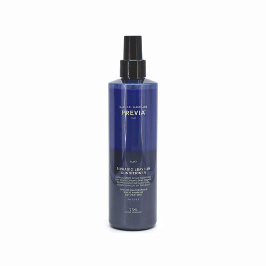 PREVIA Silver Biphasic Leave-In Conditioner 8.45oz - New