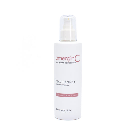 emerginC Peach Toner 8.1oz - Small Amount Missing