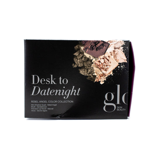 glo SKIN BEAUTY Desk to Datenight Rebel Angel Collection 4 piece - Imperfect Box