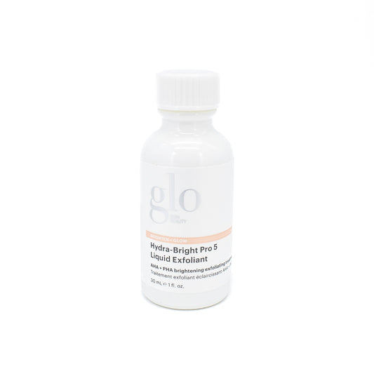 glo SKIN BEAUTY Hydra-Bright Pro 5 Liquid Exfoliant 1oz - Small Amount Missing