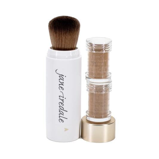 jane iredale Amazing Base Loose Mineral Powder Refillable Brush SPF15 WARM BROWN 0.18oz - New