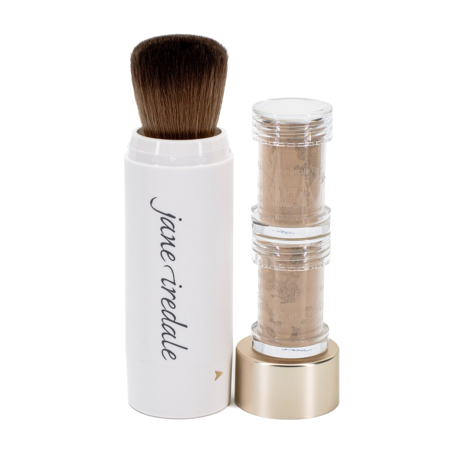 jane iredale Amazing Base Loose Mineral Powder Refillable Brush SPF20 RIVIERA 0.18oz - New