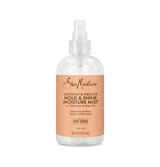 SheaMoisture Coconut & Hibiscus Hold & Shine Moisture Mist 8fl oz - New