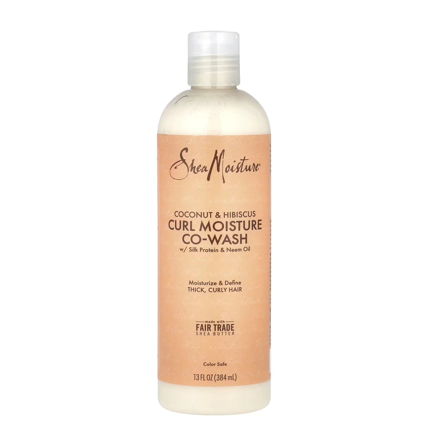 SheaMoisture Coconut & Hibiscus Curl Moisture Co-Wash 13 fl oz - New