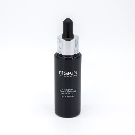 111SKIN Celestial Black Diamond Retinol Oil 1.01oz - Small Amount Missing - This is Beauty US