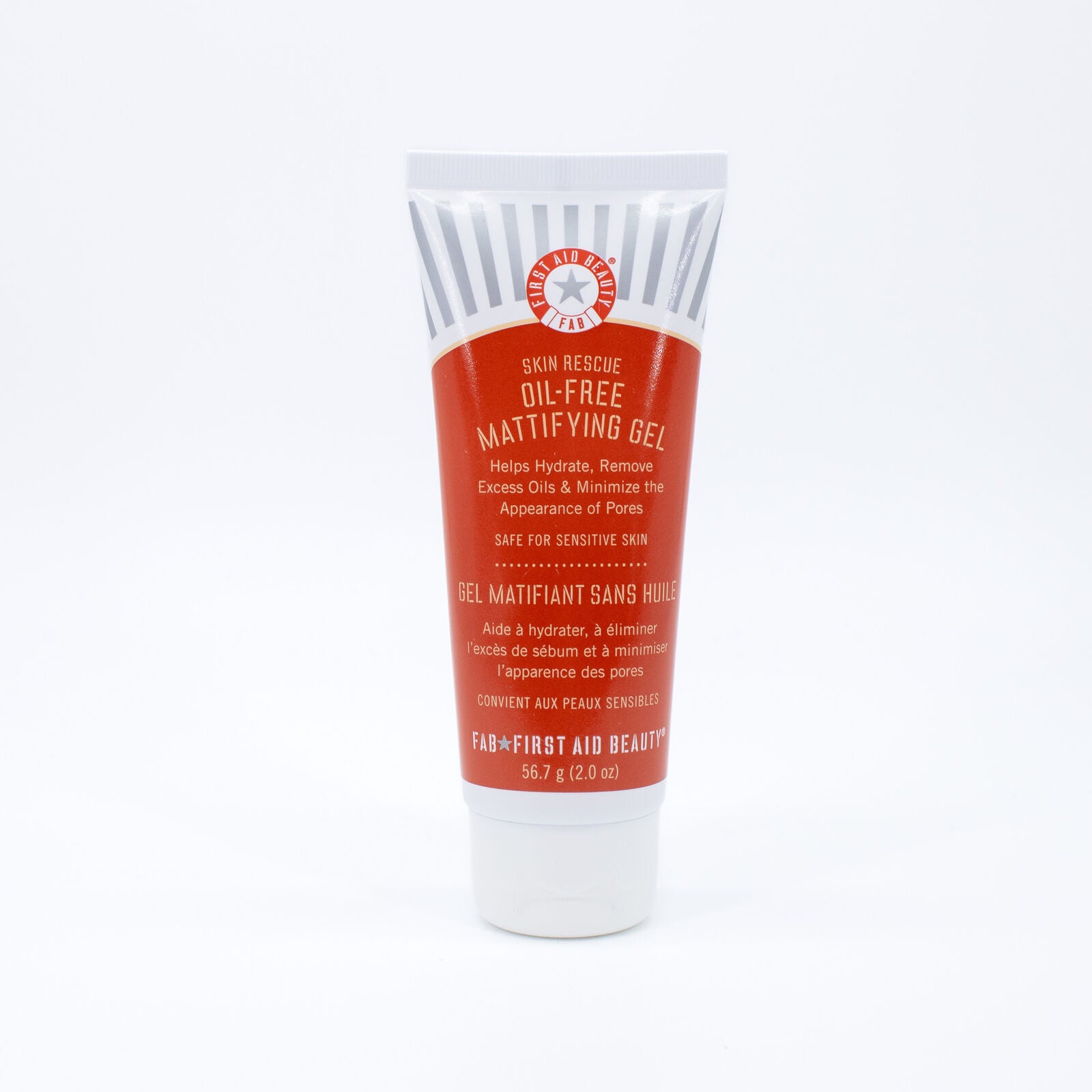 FIRST AID BEAUTY Skin Rescue OilFree Mattifying Gel 2oz Small Amount