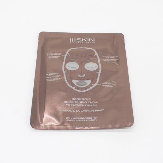111SKIN Rose Gold Brightening Facial Treatment Mask 1 pack - New