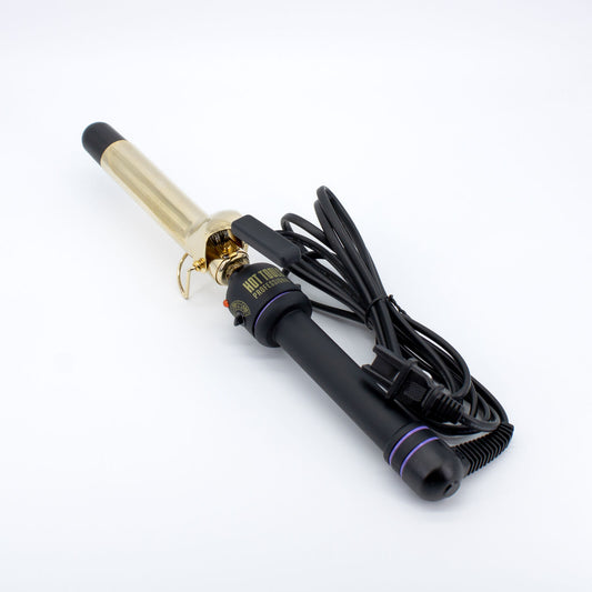 HOT TOOLS 1" 24k Gold Curling Iron/Wand - Imperfect Box
