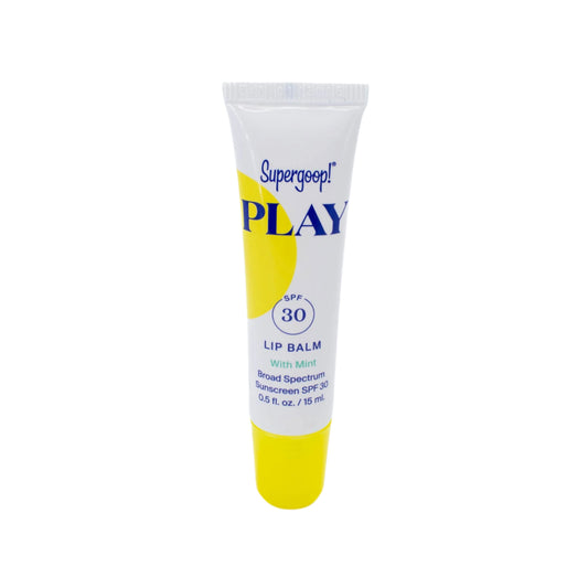 Supergoop! PLAY Lip Balm SPF 30 with Mint 0.5oz - Imperfect Box