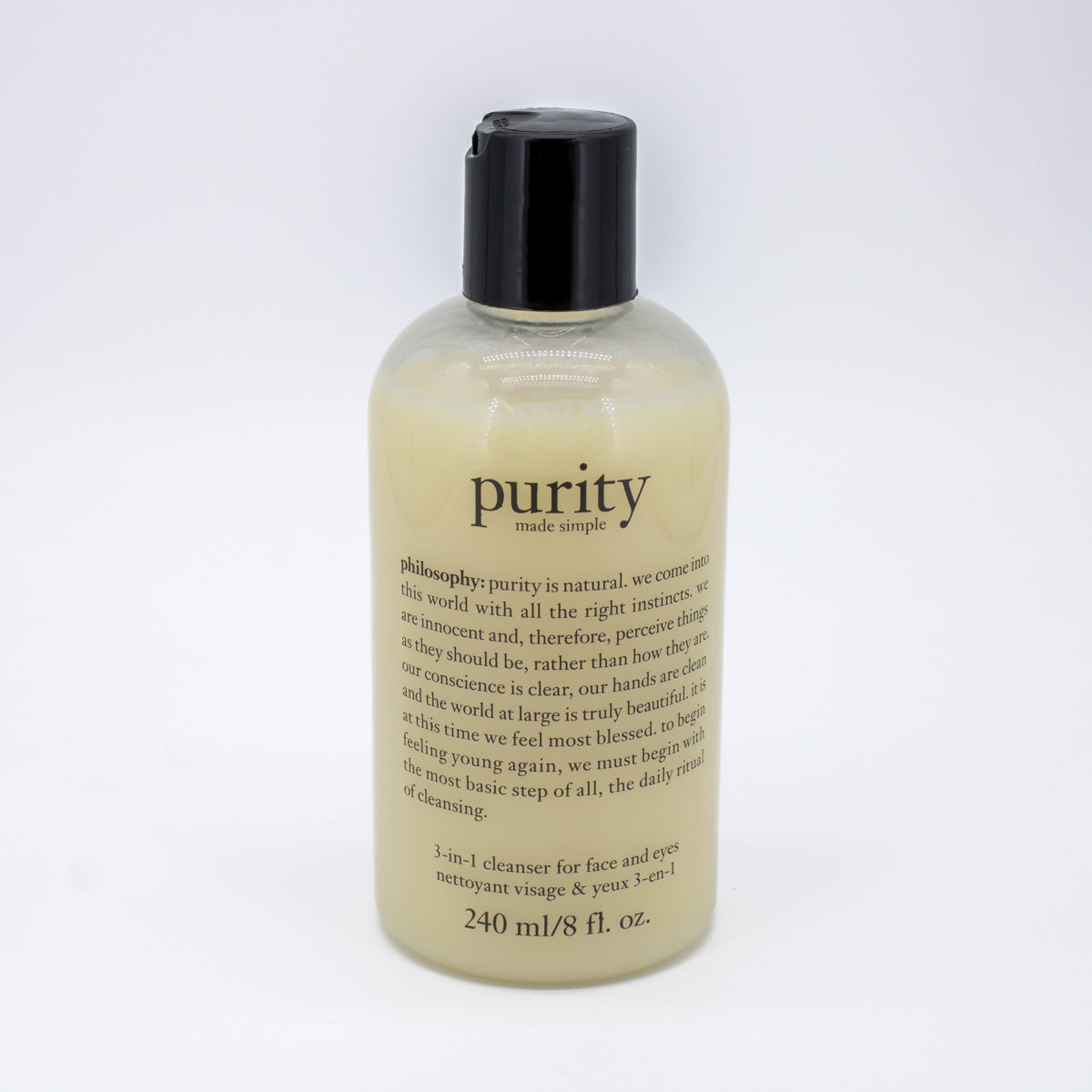 philosophy Purity Made Simple 3-in-1 Cleanser 8oz - New