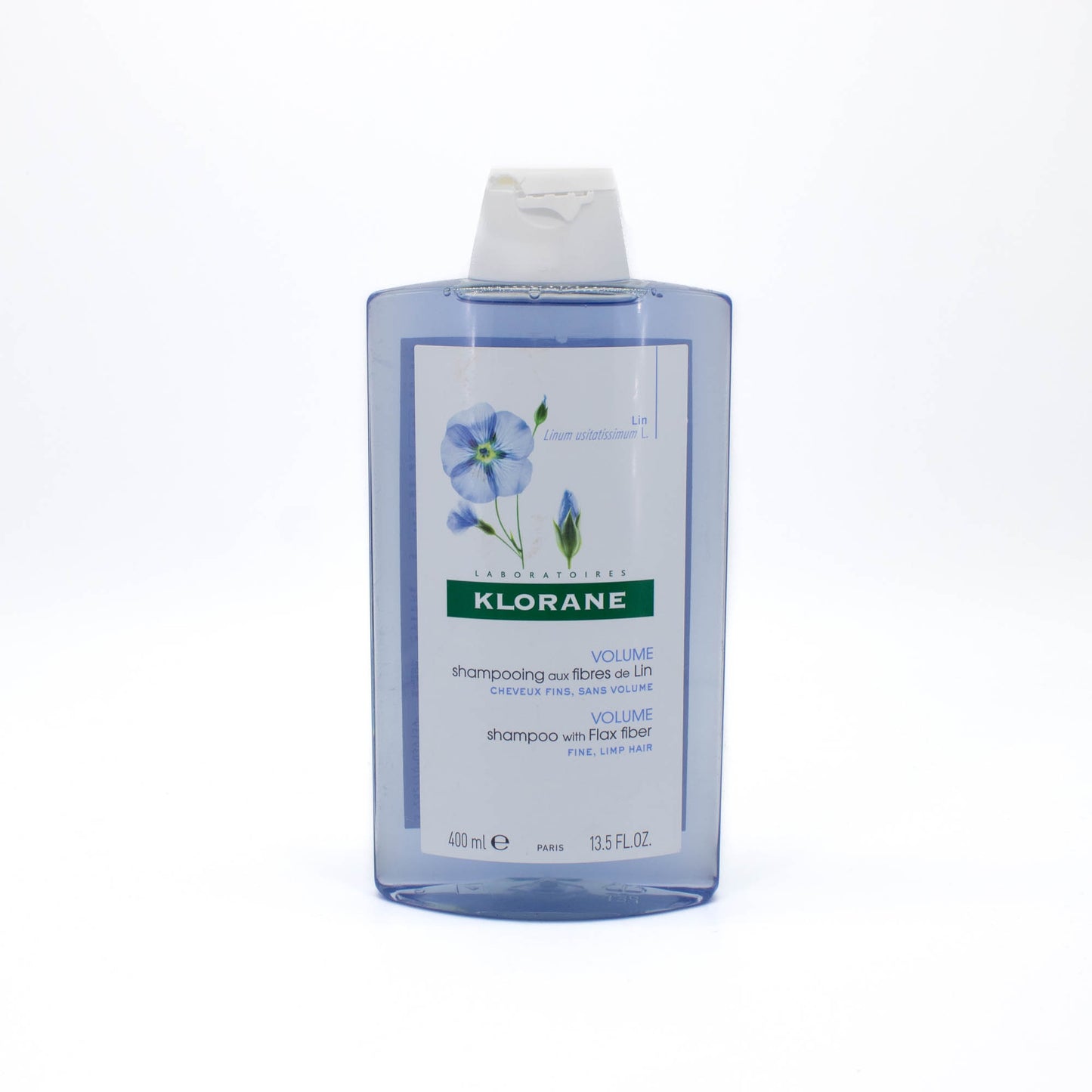 KLORANE Volume Shampoo with Flax Fiber 13.5oz - Damaged Lid
